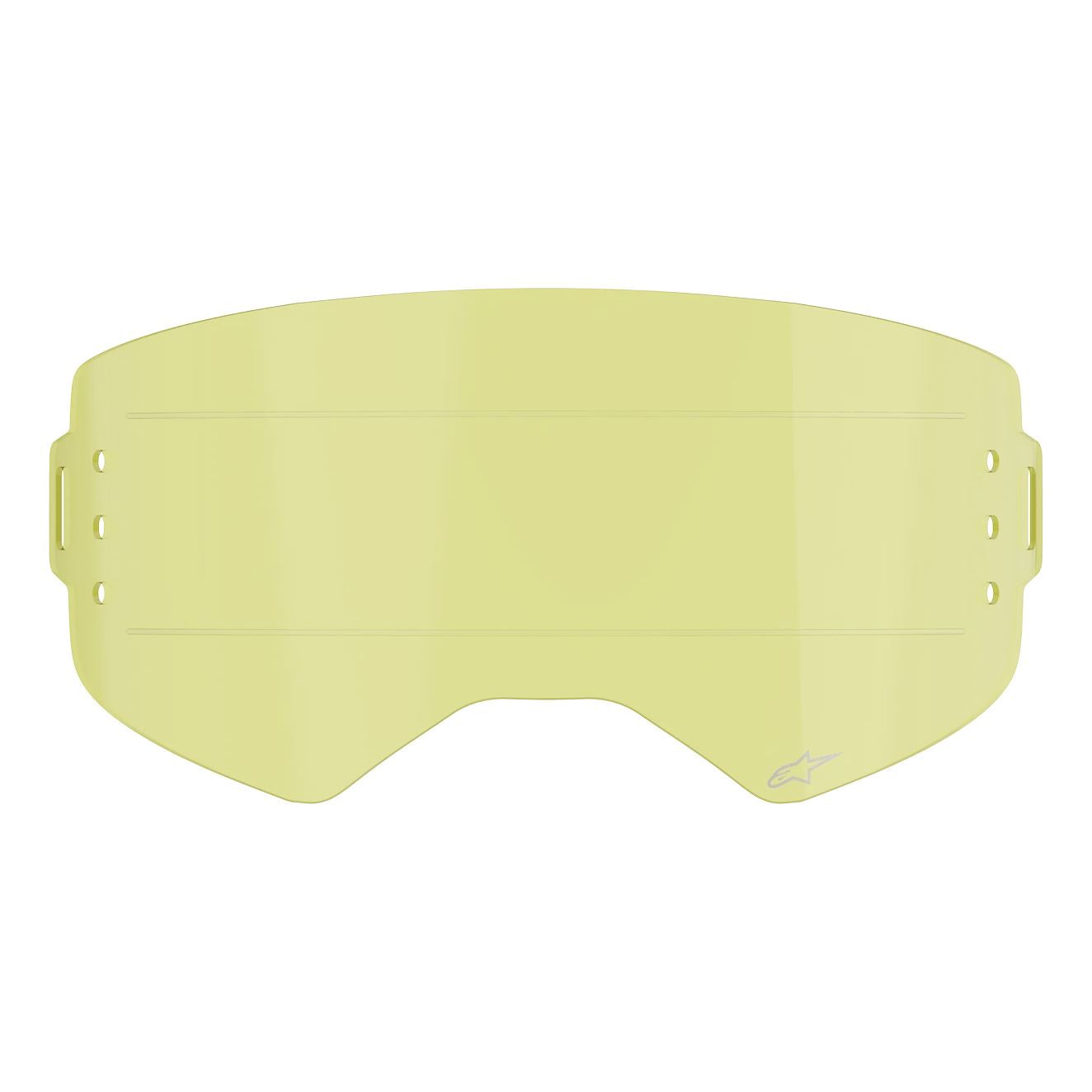 Alpinestars Supertech Roll Off Lens Yellow